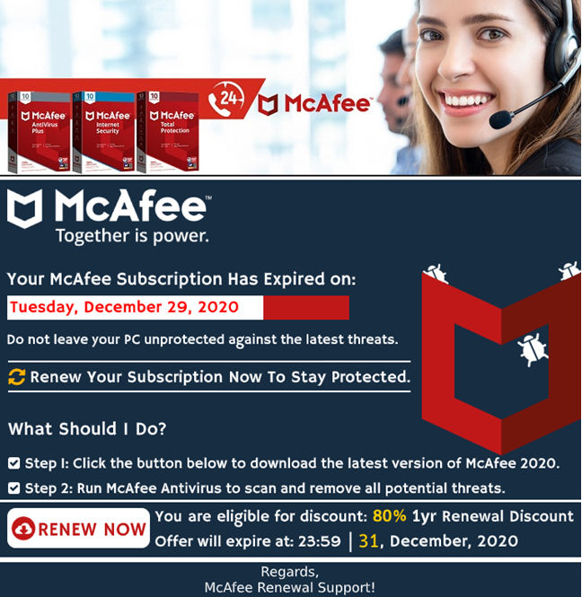 mcafee antivirus renewal mcafee antivirus renewal