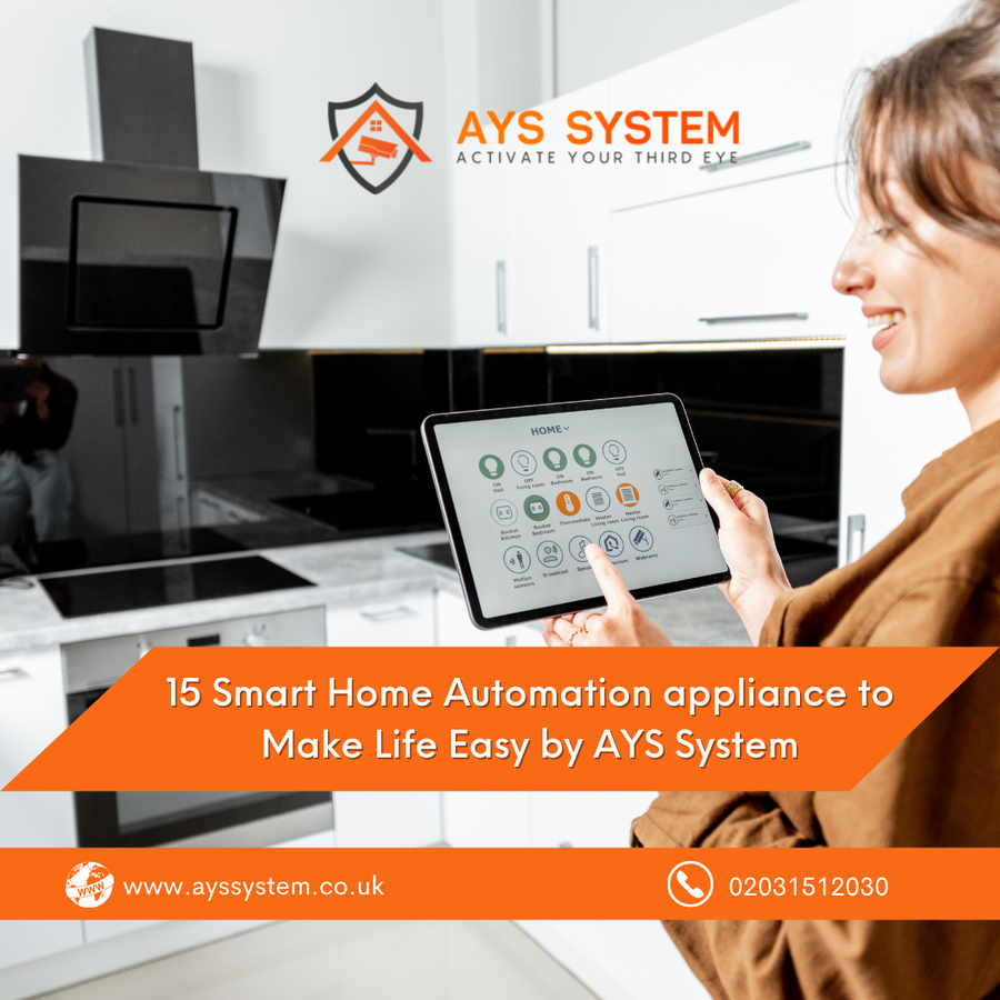 <p>15 Smart Home Automation appliance to Make Life Easy by AYS System</p>