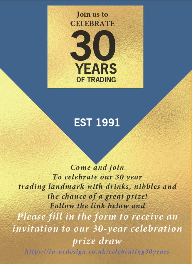 <p>Join us to celebrate our 30-year trading</p>