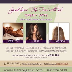 Tiara Organic Hair and Beauty, London