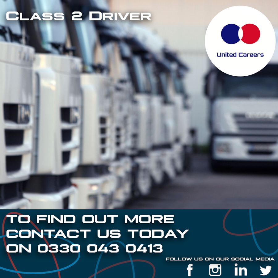 <p>Class 2 Driver required</p>