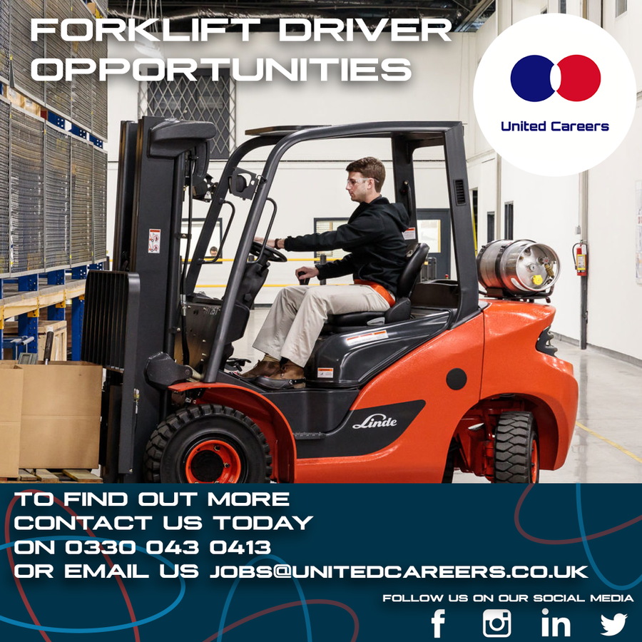 <p>Forklift Driver required!</p>