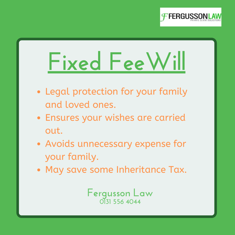 <p>Fixed Fee Will Service</p>