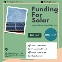 Funding For Solar, Clydebank, Dunbartonshire